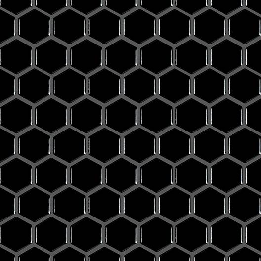 Hexagon Black