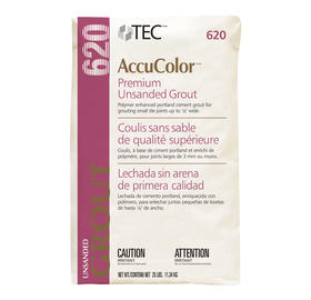 TEC® AccuColor® Premium Unsanded Grout
