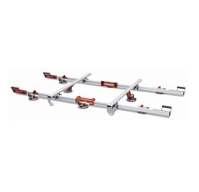 Raimondi® Double EASY-MOVE MkIII ADV with Crossbars with 8 vacuum suction cups with gauge