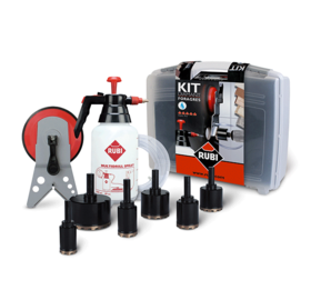 Rubi® FORAGRES diamond drill bits kit