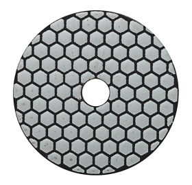 Rubi® 4-in Resin Dry polishing pads