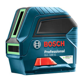 Bosch® GLL100 Laser Vert en croix à nivellement automatique