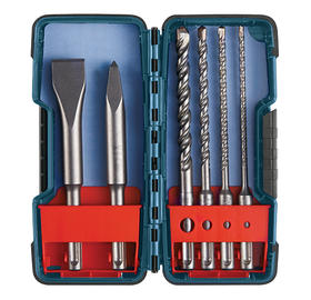 Bosch® SDS-plus® Bulldog™ Rotary Hammer Bit Set
