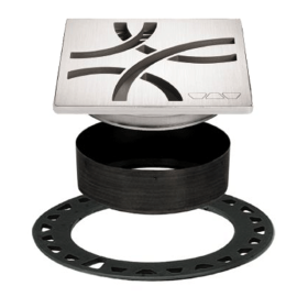 Schluter®-KERDI-DRAIN - ABS Plastic 4 inch Curve outlet