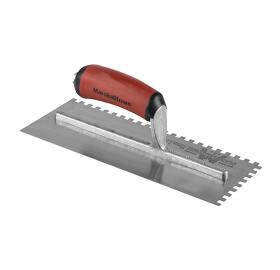Marshalltown® Left Handed Square Notched Trowel 11 in