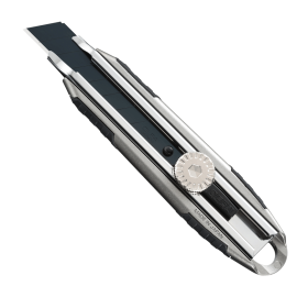 Olfa® 18mm Heavy-Duty Aluminum Utility Knife - Ratchet lock