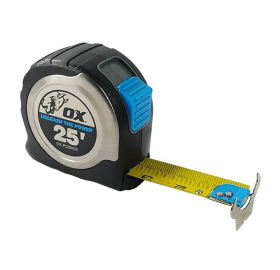 OX® Measuring Tape SS 25' Magnet Double Sided