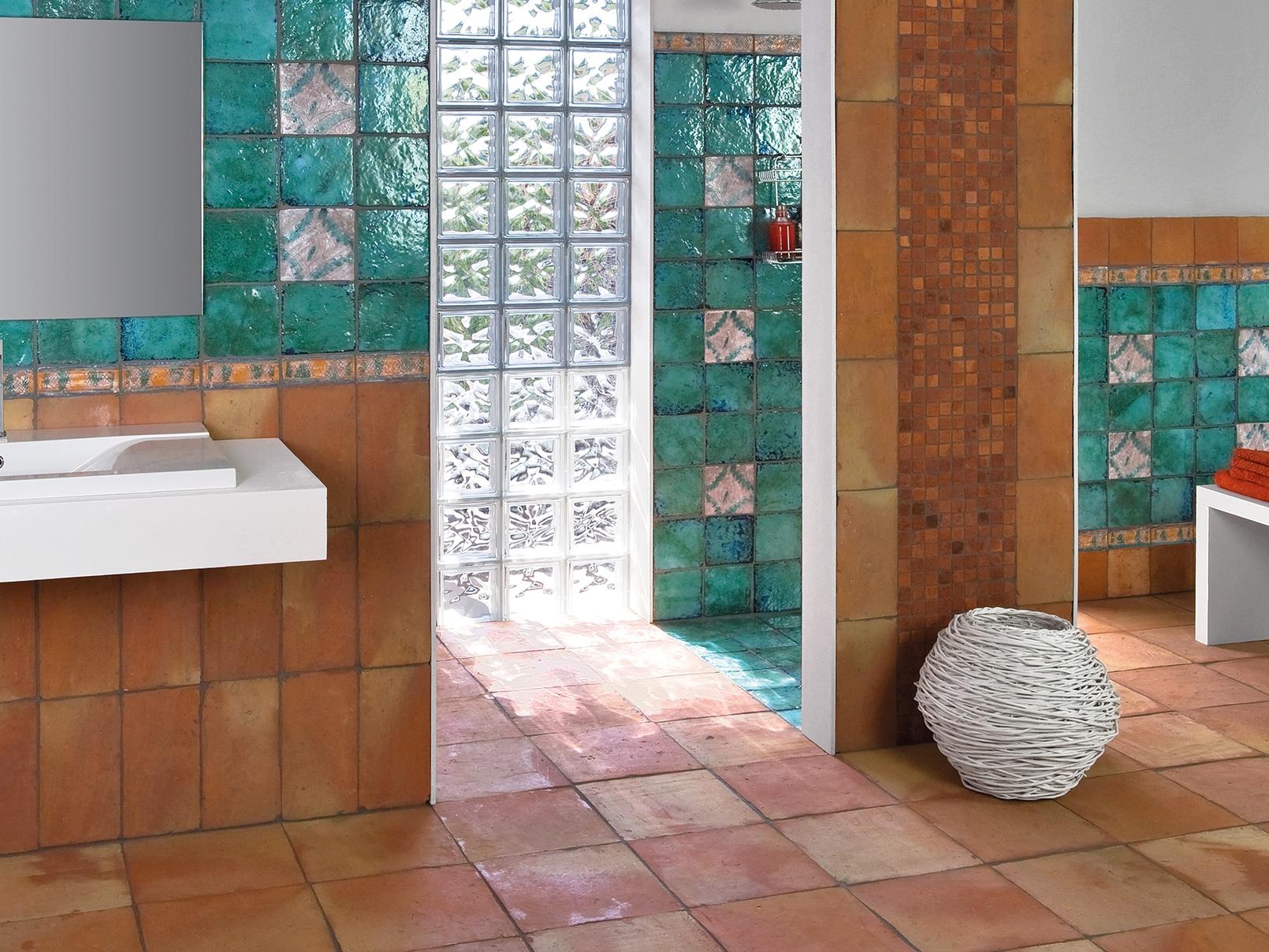 terracotta porcelain tiles for bathroom floors